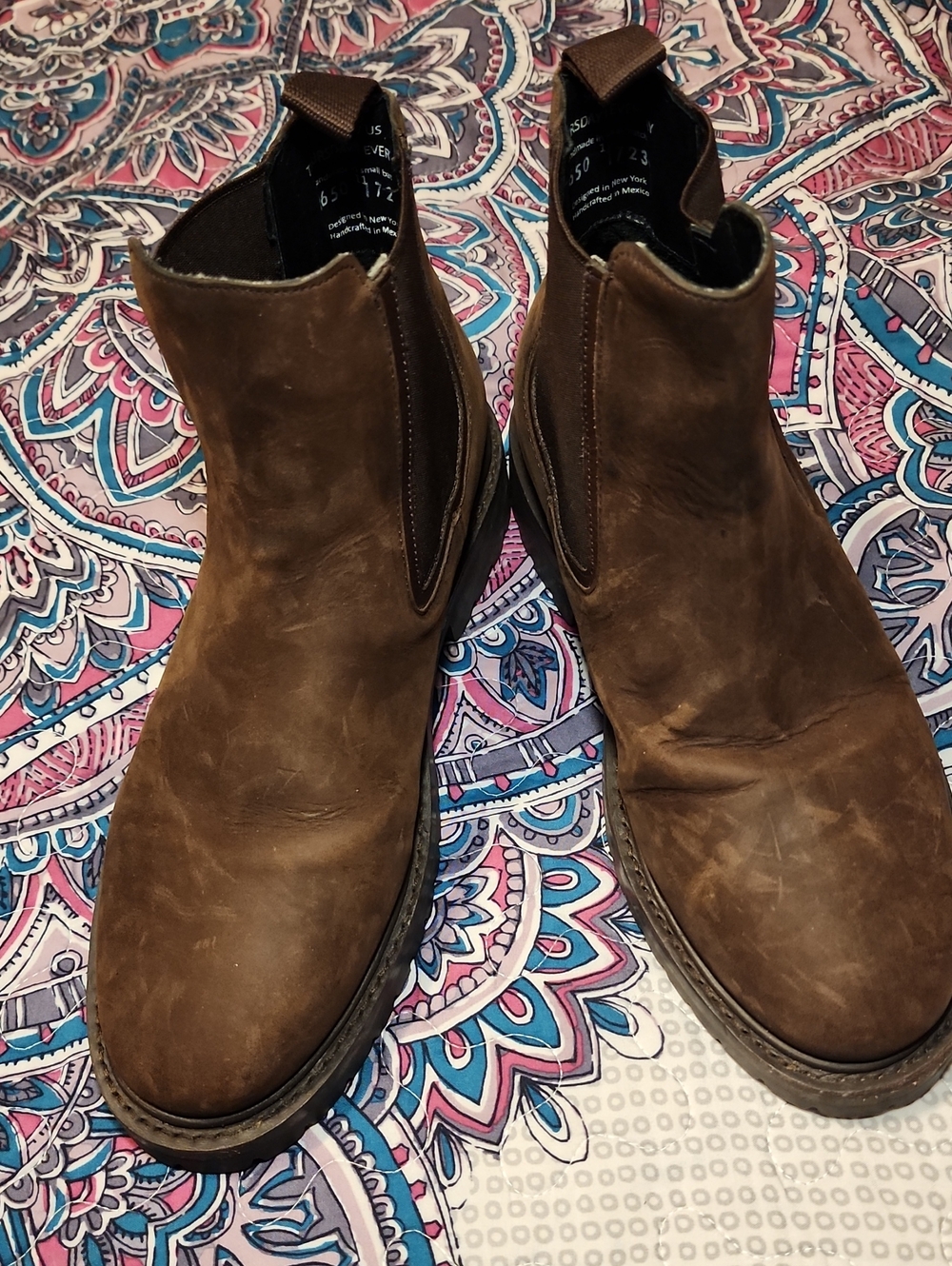 Men's Thursday Boots. Brown Chelsea Boots - Durable Slip-On Ankle Boots